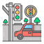 traffic, light, car, stopped, signs, driving, stop, transport, lamp 