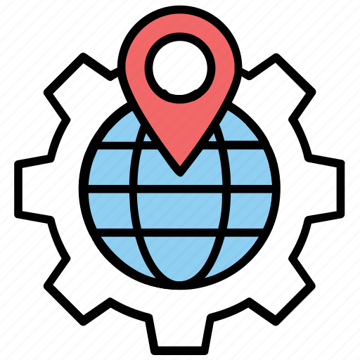 Geomarketing, geotargeting, local seo, location marketing, place optimization icon - Download on Iconfinder