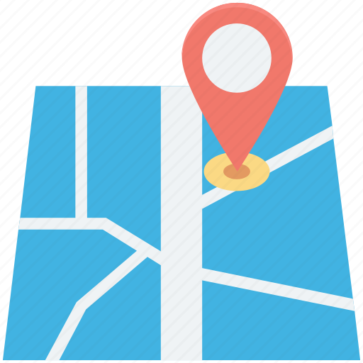 Cartography, city plan, gps navigation, map, map pin icon - Download on Iconfinder