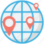 global location, gps, map pointer, navigation, world map 