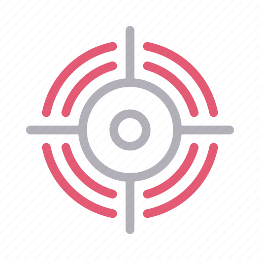 Crosshair, focus, location, map, target icon - Download on Iconfinder