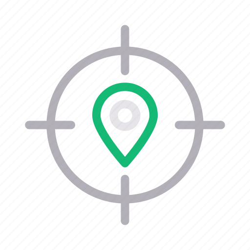 Focus, location, map, navigation, target icon - Download on Iconfinder