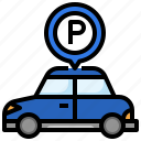 parking, car, park, placeholder, location