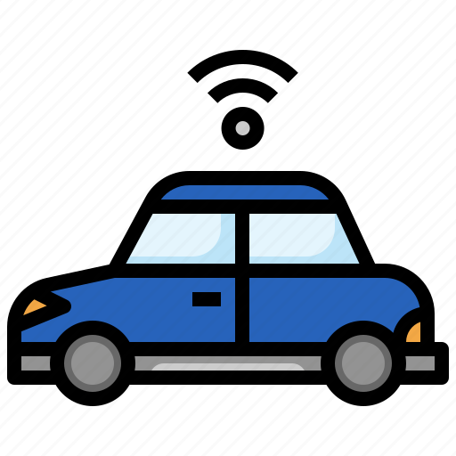 Signaling, wifi, taxi, gps, maps, car icon - Download on Iconfinder