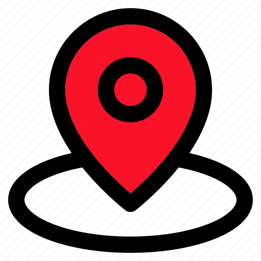 Location, pin, placeholder, map, position icon - Download on Iconfinder