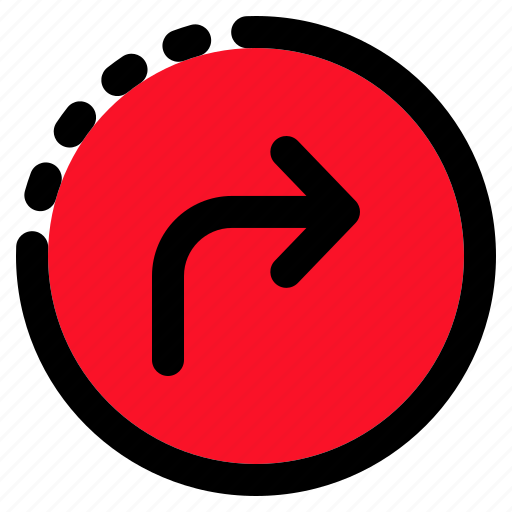 Right, road, banner, turn, traffic icon - Download on Iconfinder