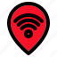 wifi, gps, signal, map, location, placeholder 