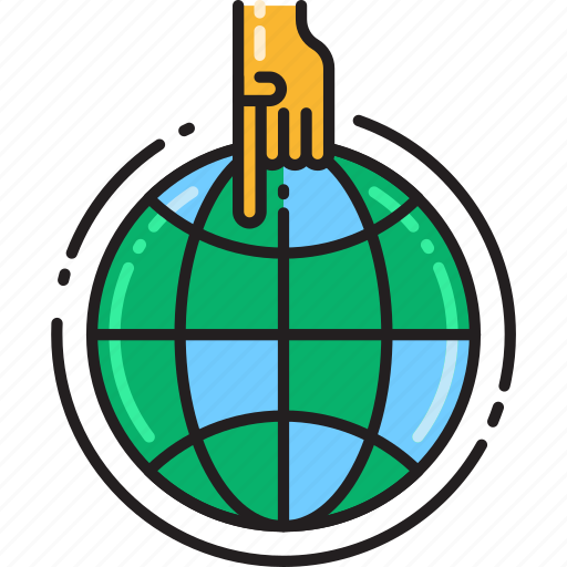 Destination, point, direction, globe, navigation, pointer, world icon - Download on Iconfinder