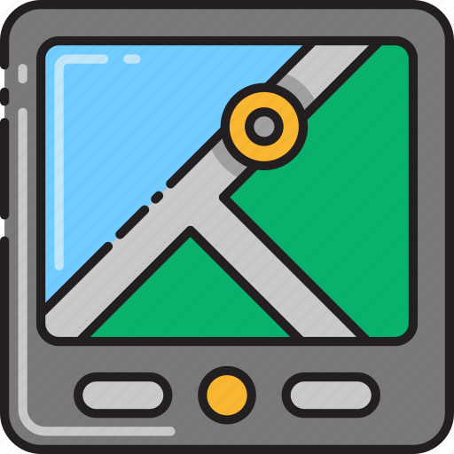Map, route, gps, location, navigation, navigator, road icon - Download on Iconfinder