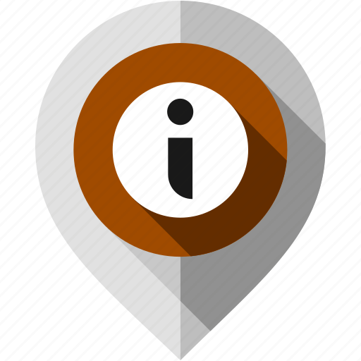 Details, faq, info, information, location pointer, map pin, navigation marker icon - Download on Iconfinder