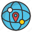 global navigation, global positioning system, globe and pointer, gps, gps navigation 