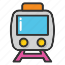 locomotive, railway traveling, train, tram, traveling