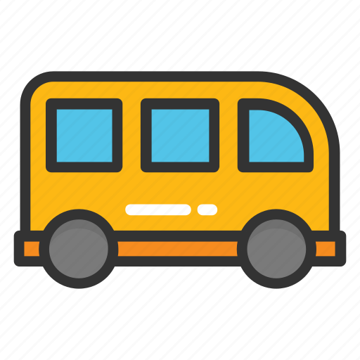 Bus, coach, lorry, motorbus, tour bus icon - Download on Iconfinder