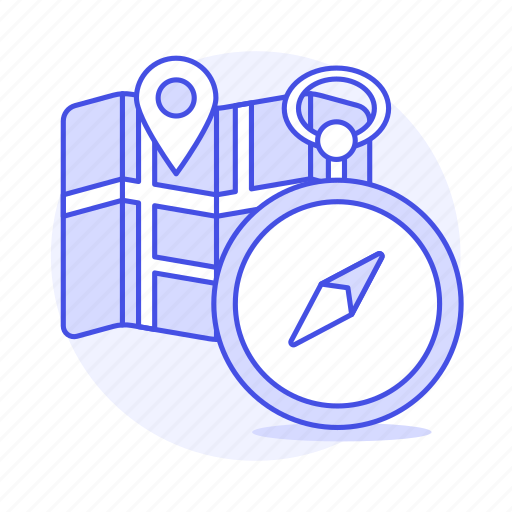 Compass, destination, direction, gps, location, map, navigation icon - Download on Iconfinder