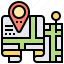 destination, location, maps, navigator, position