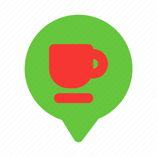 Map, location, gps, maps, coffee, coffeeshop, shop icon - Download on Iconfinder