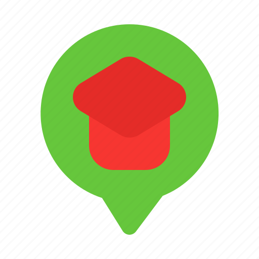 Map, location, gps, maps, education, university, school icon - Download on Iconfinder