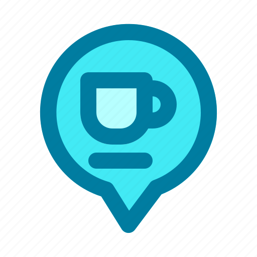 Map, location, gps, maps, coffee, coffeeshop, shop icon - Download on Iconfinder