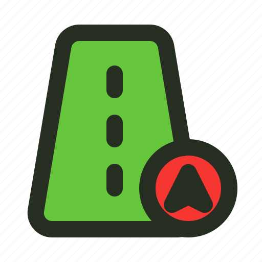 Map, location, gps, maps, street, direction, arrow icon - Download on Iconfinder