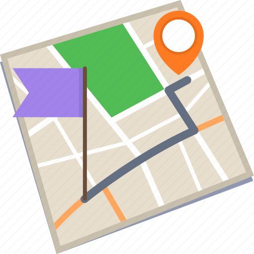 Destination, finish, location, map, route icon - Download on Iconfinder