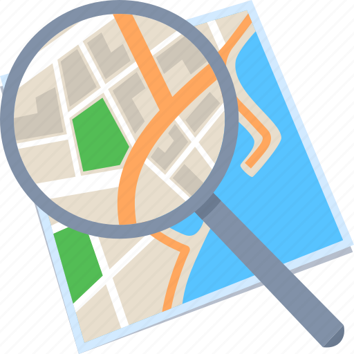 Find, location, map, search, zoom icon - Download on Iconfinder