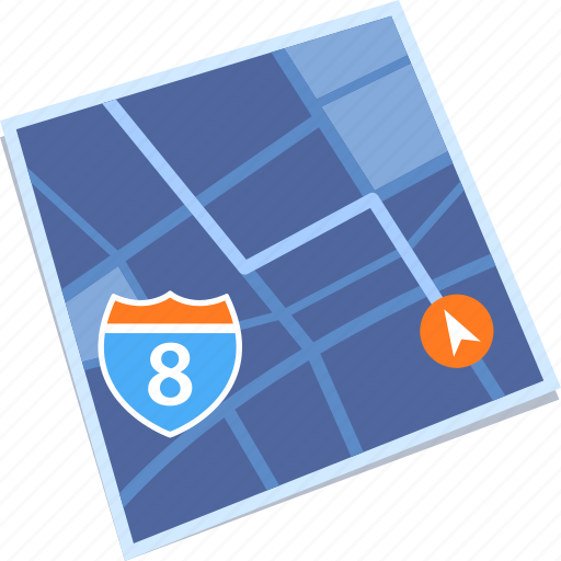 Gps, map, navigation, street icon - Download on Iconfinder