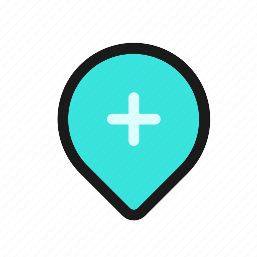 Add, location, new, visit, destination, place, map icon - Download on Iconfinder