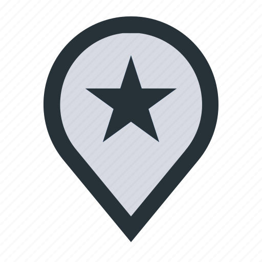Favorite, gps, location, map, navigation, pin, place icon - Download on Iconfinder