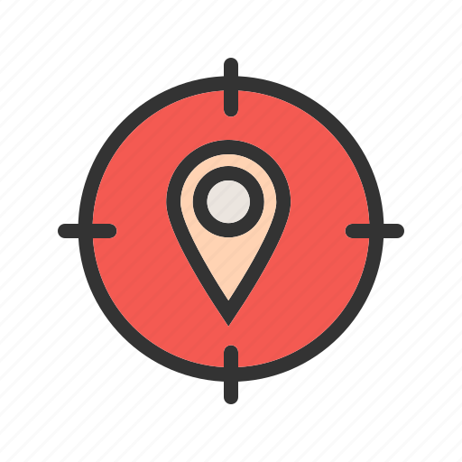 Area, distance, geographical, location, maps, navigate, pointer icon - Download on Iconfinder