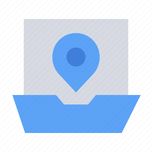 Area, gps, laptop, location, map, navigation, place icon - Download on Iconfinder