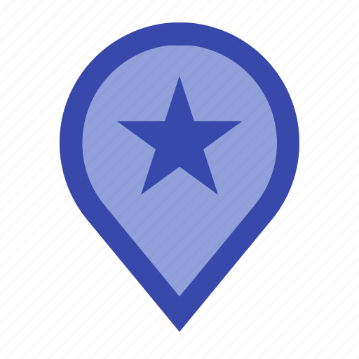 Favorite, gps, location, map, navigation, pin, place icon - Download on Iconfinder