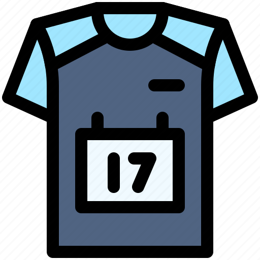 Marathon, race, sport, competition, running, t-shirt, cloth icon - Download on Iconfinder