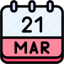 calendar, march, twenty, date, monthly, time, and, month, schedule