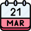 calendar, march, twenty, date, monthly, time, and, month, schedule 