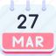 calendar, march, twenty, seven, date, monthly, time, month, schedule 