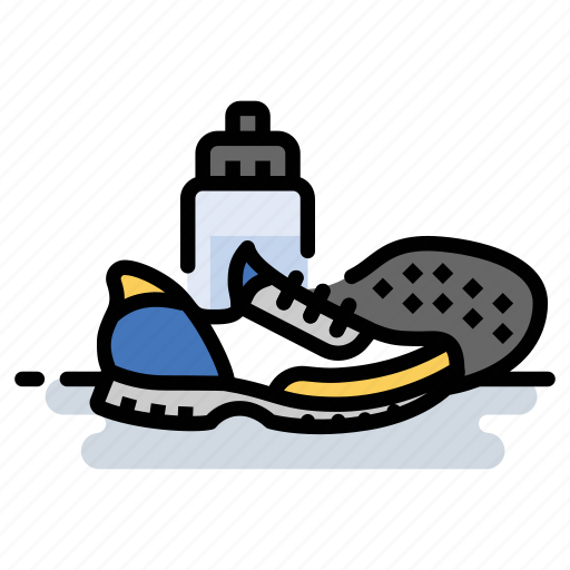 Exercise, fitness, marathon, running, shoes icon - Download on Iconfinder