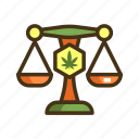 law, legal, marijuana, scale