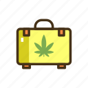 briefcase, cannabis, jobs, marijuana