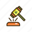hammer, justice, law, marijuana 