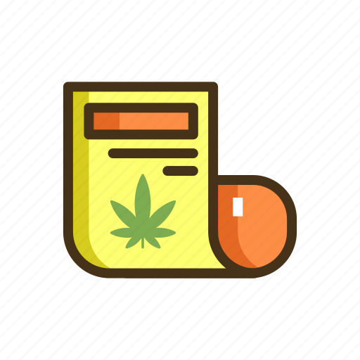 Marijuana, news, newspaper, weed icon - Download on Iconfinder