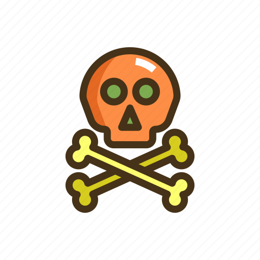 Halloween, marijuana, scary, skull icon - Download on Iconfinder