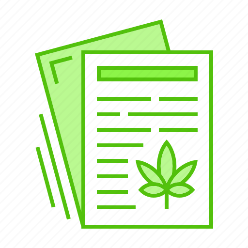 Article, cannabis, marijuana, paper, publication icon - Download on Iconfinder