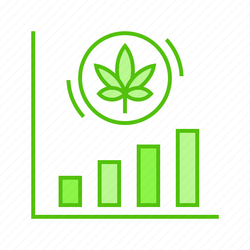 Cannabis, marijuana, price, trend, value icon - Download on Iconfinder