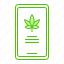 application, cannabis, marijuana, mobile, smartphone