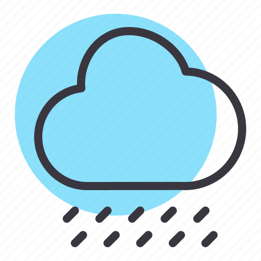 Cloud, forecast, rain, raining, rainy, weather icon - Download on Iconfinder