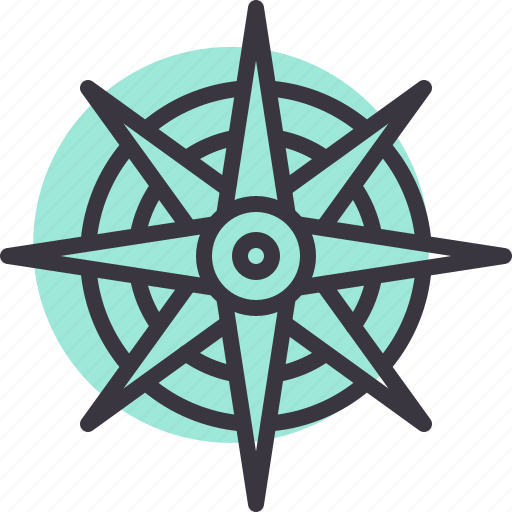 Compass, direction, location, navigation, ocean, sea, ship icon - Download on Iconfinder