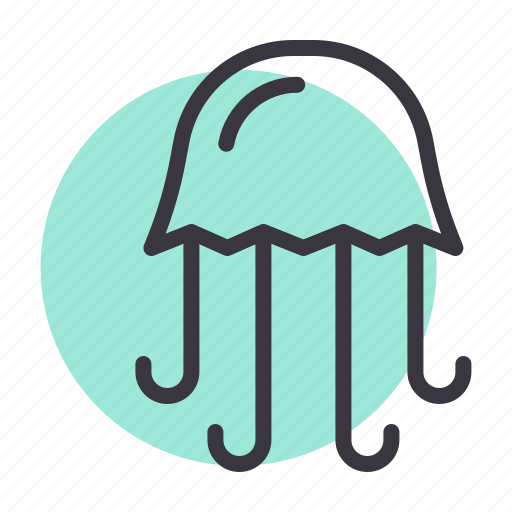 Jellyfish, marine, sea icon - Download on Iconfinder