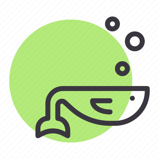 Animal, fish, marine, sea, swim, whale icon - Download on Iconfinder