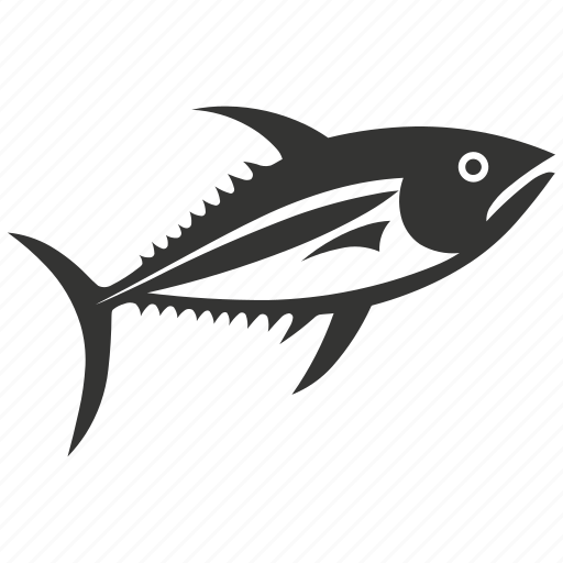 Tuna fish, pelagic, large fish, commercial fishing, sushi, canned tuna icon - Download on Iconfinder