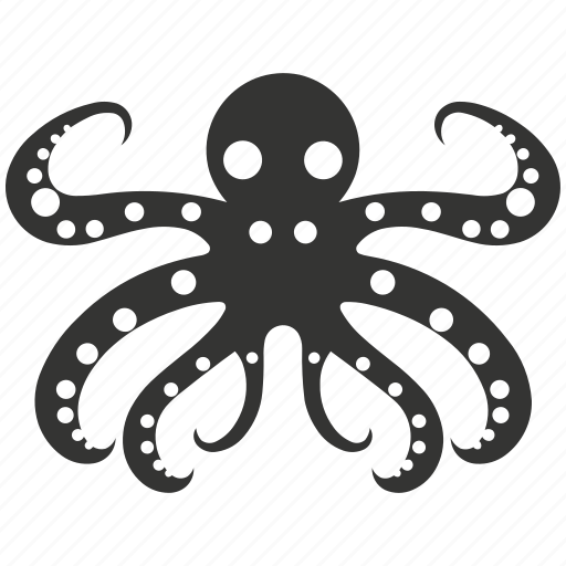 Ringed octopus, cephalopod, venomous, camouflage, tentacles, intelligence icon - Download on Iconfinder